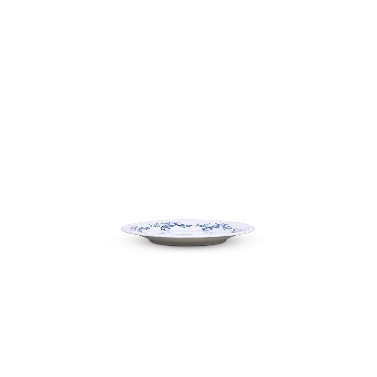 bonbistro Untertasse 16,5 cm blaues Blumenmuster Retro – 6er-Set – Produktansicht 3