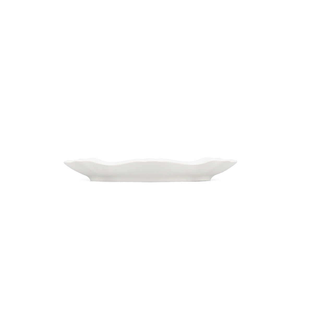 bonbistro Servierschale 26 x 16 cm, Retro-Blumenmuster in Blau – 4er-Set – Produktansicht 3