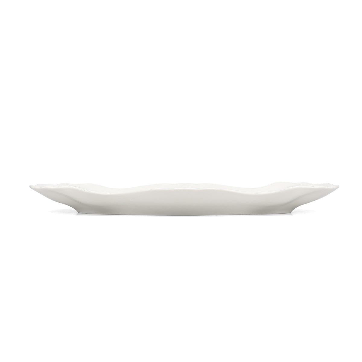 bonbistro Servierplatte 39 x 25 cm blaues Blumenmuster Retro – 2er-Set – Produktansicht 4