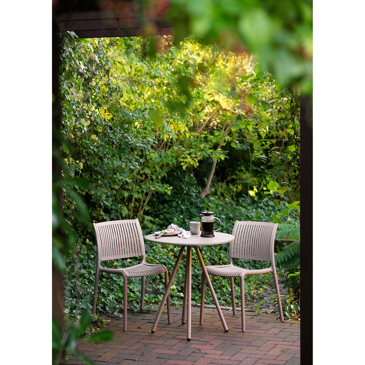 Barletta Garten-Bistrotisch, Taupe
