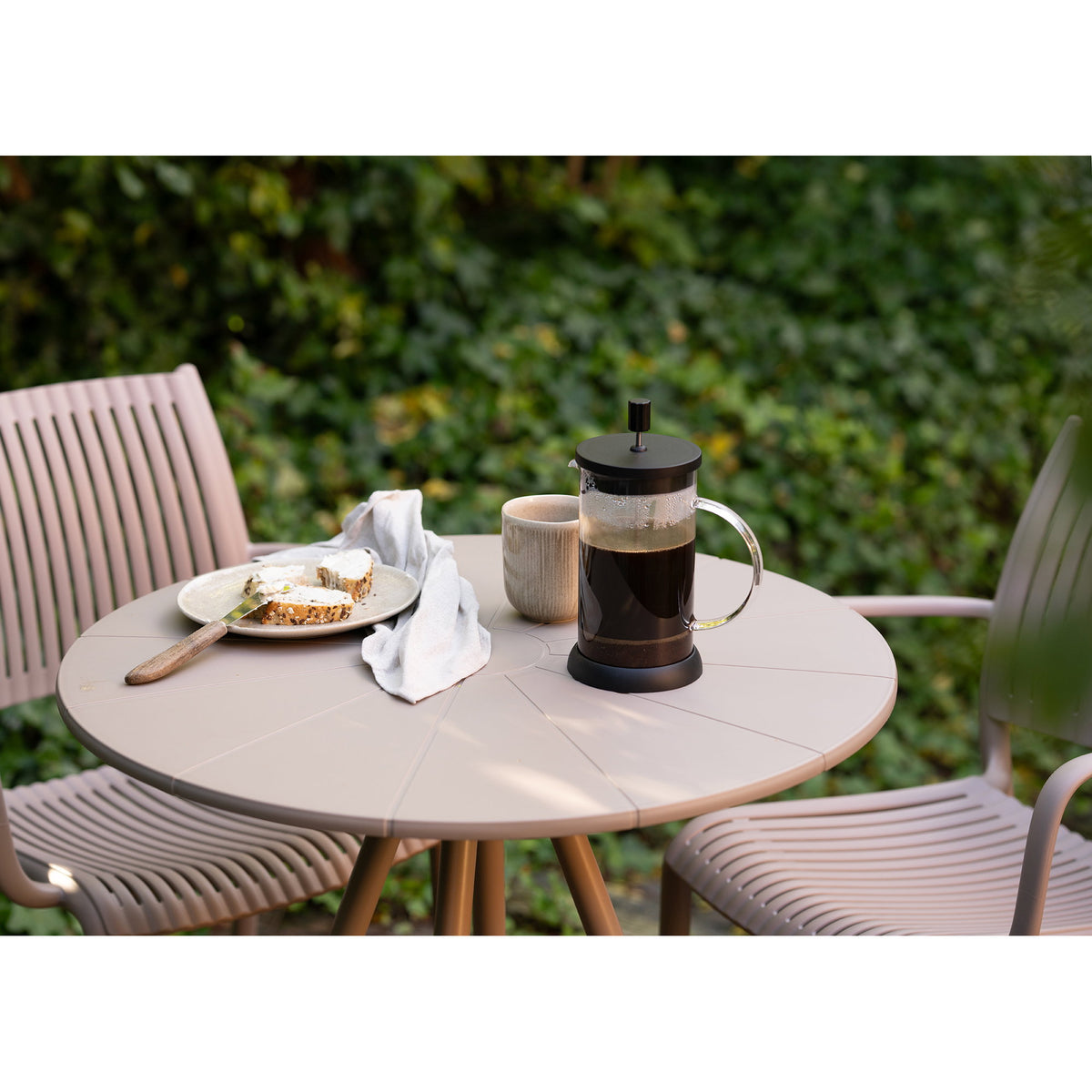 Barletta Garten-Bistrotisch, Taupe