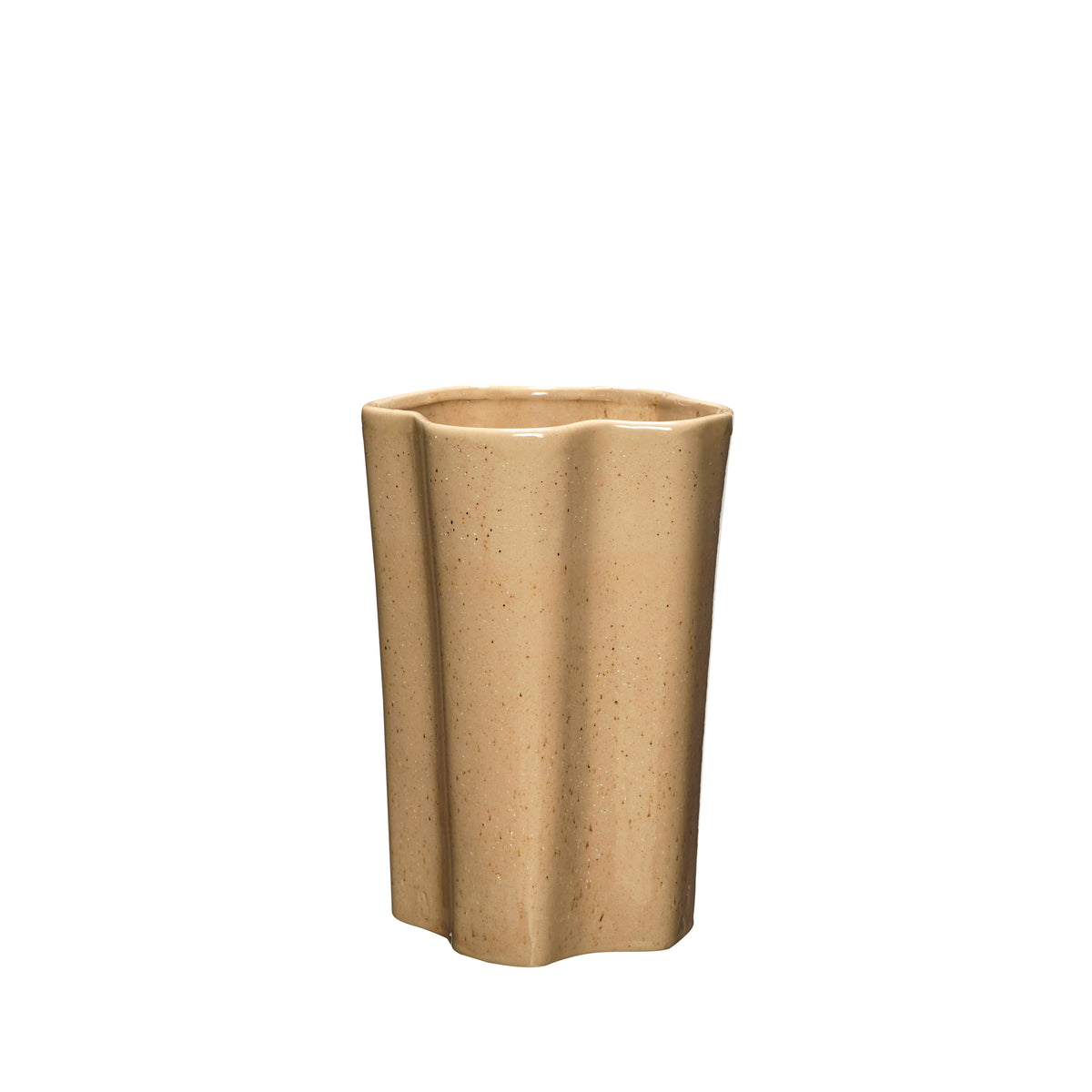 PolsterOase Möbel – Sapo Vase aus Keramik, Braun – Ansicht 2