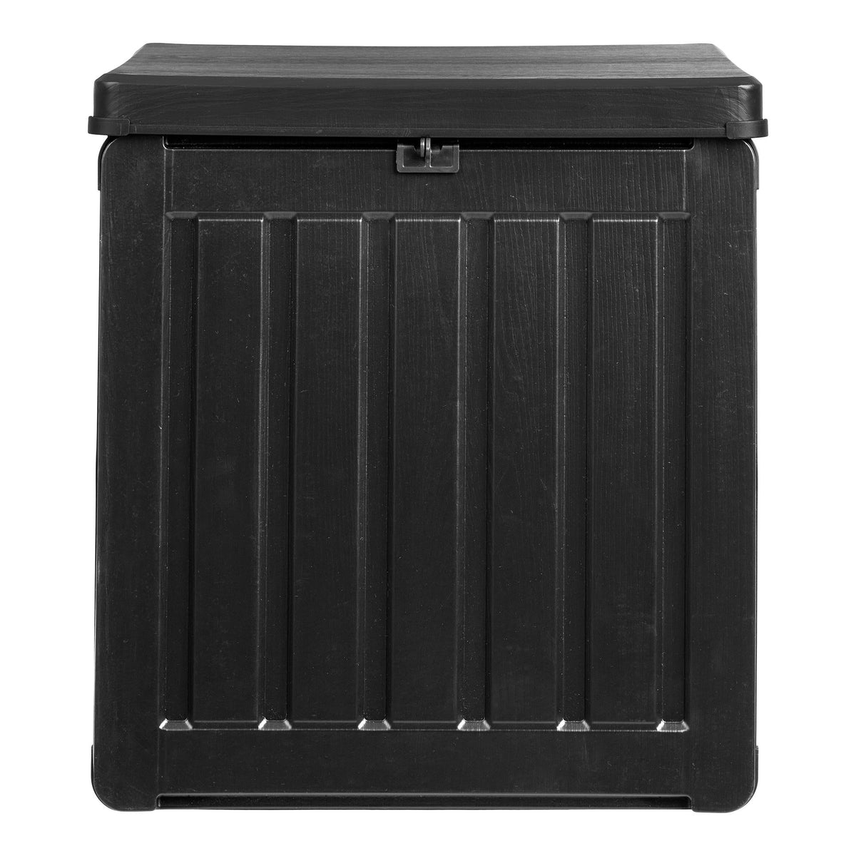 Sobra Kissenbox aus Kunststoff, 76 l, Schwarz, 42,8 × 42,8 × 46,4 cm