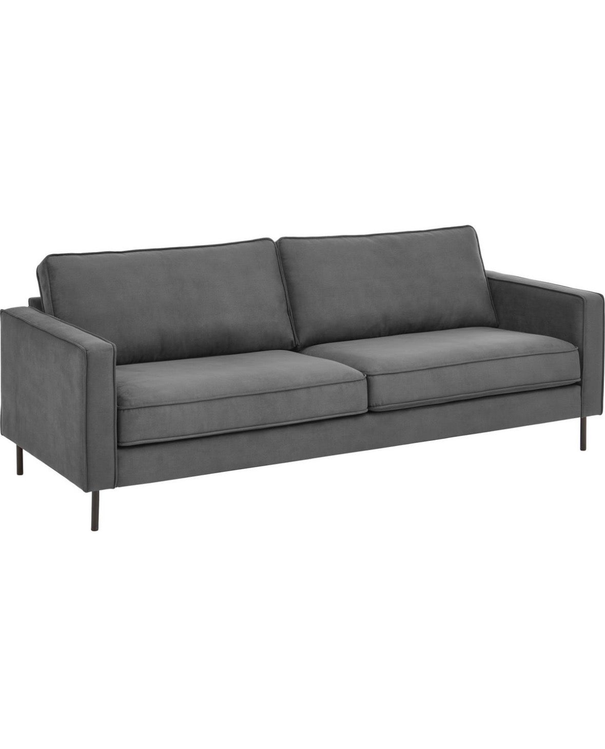 3 - Sitzer / Sofa in Microfaser, 211cm Breit | PolsterOase - POLSTEROASE