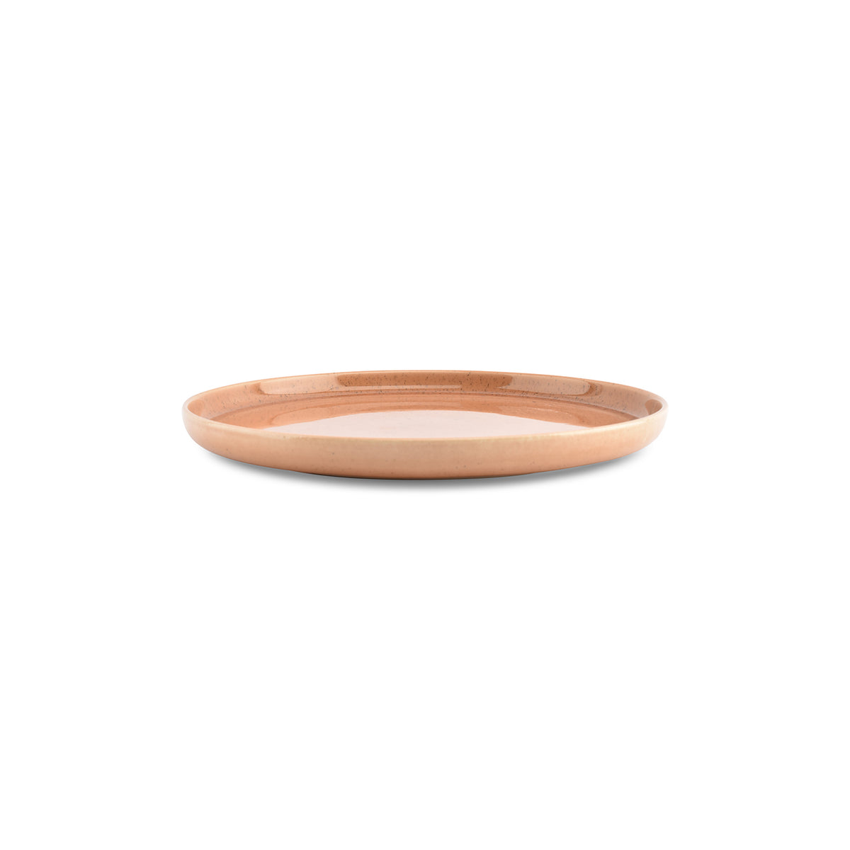 Teller 27,5 x H2,5 cm, Pfirsichrosa – 4er-Set