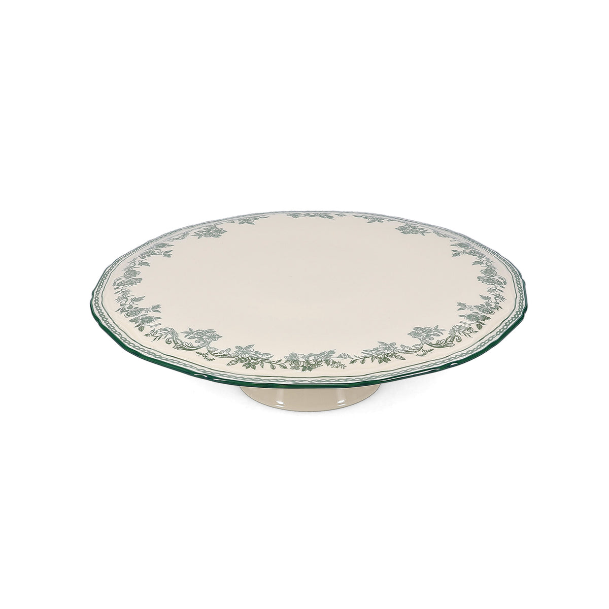 S|P Collection Tortenständer 32,5xH9cm grün Cyril – Produktansicht 3