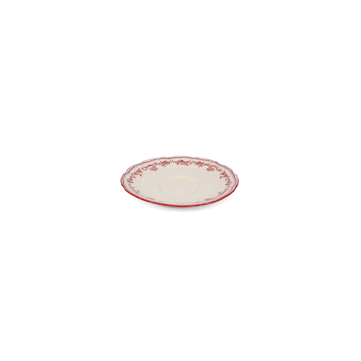 S|P Collection Untertasse 15,5 cm burgunderrot Cyril – 4er-Set – Produktansicht 3