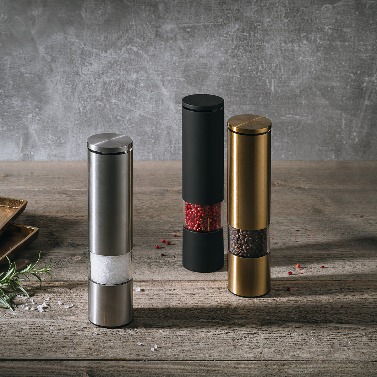 Salt & Pepper Pfeffer-/Salzmühle H 21,5 cm schwarz – Produktansicht 2