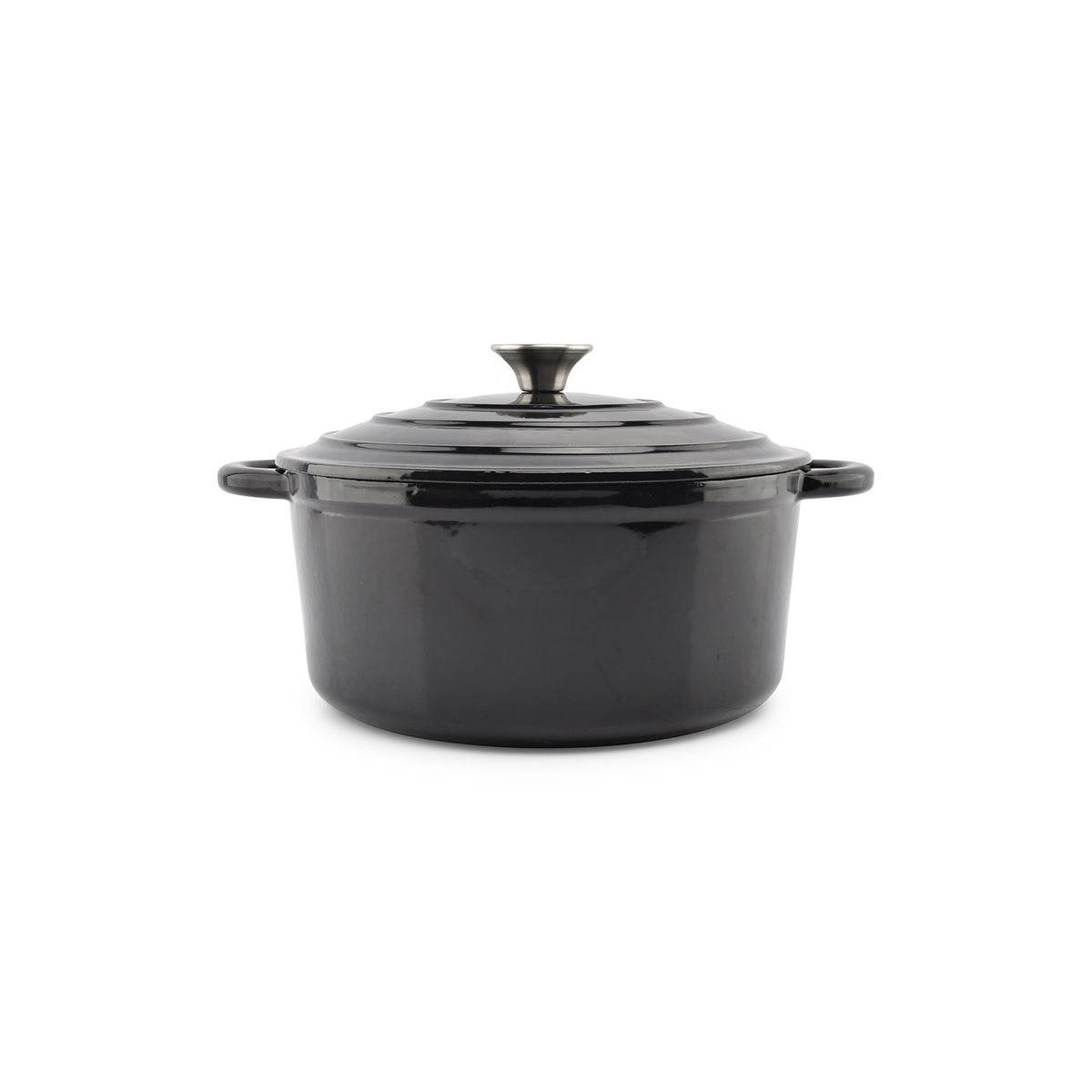 Salt & Pepper Kochtopf 26 cm Gusseisen schwarz Ferno – Produktansicht 1