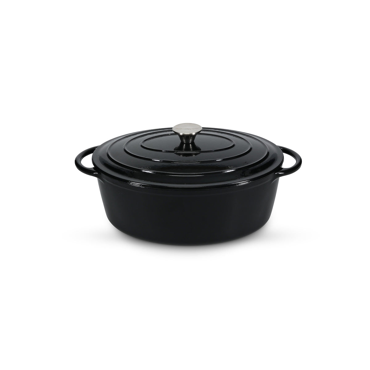 Salt & Pepper Kochtopf 41 x 26 cm Gusseisen schwarz Ferno – Produktansicht 2