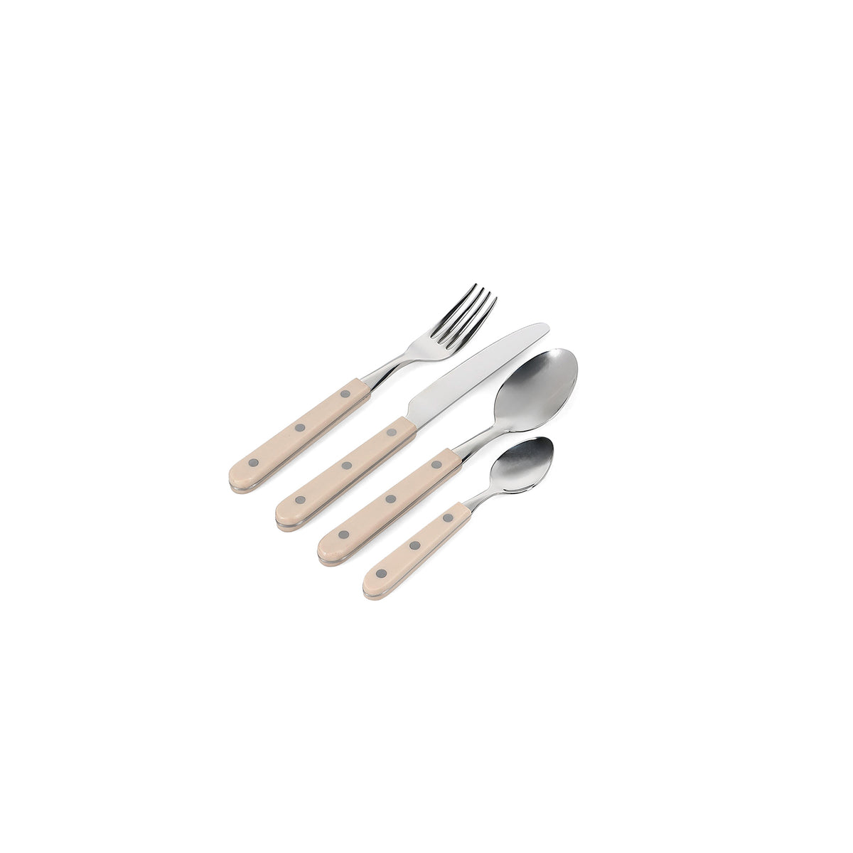 Salt & Pepper Besteckset, 16-teilig, sandfarben, Sierra – Produktansicht 1