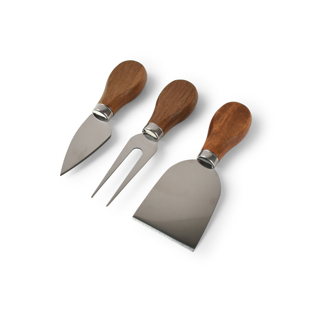 Salt & Pepper Käsemesser-Set, 3‑teilig, aus Holz, Fromage – Produktansicht 1