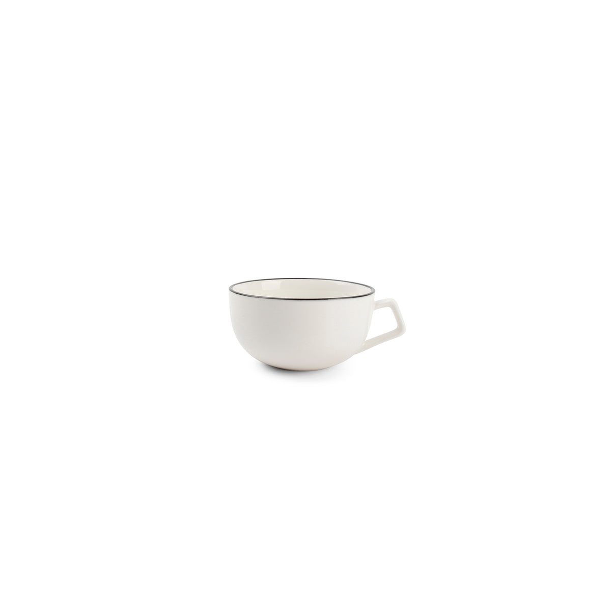S|P Collection Tasse 22 cl mit Untertasse, weiß, Studio Base – 4er-Set – Produktansicht 3