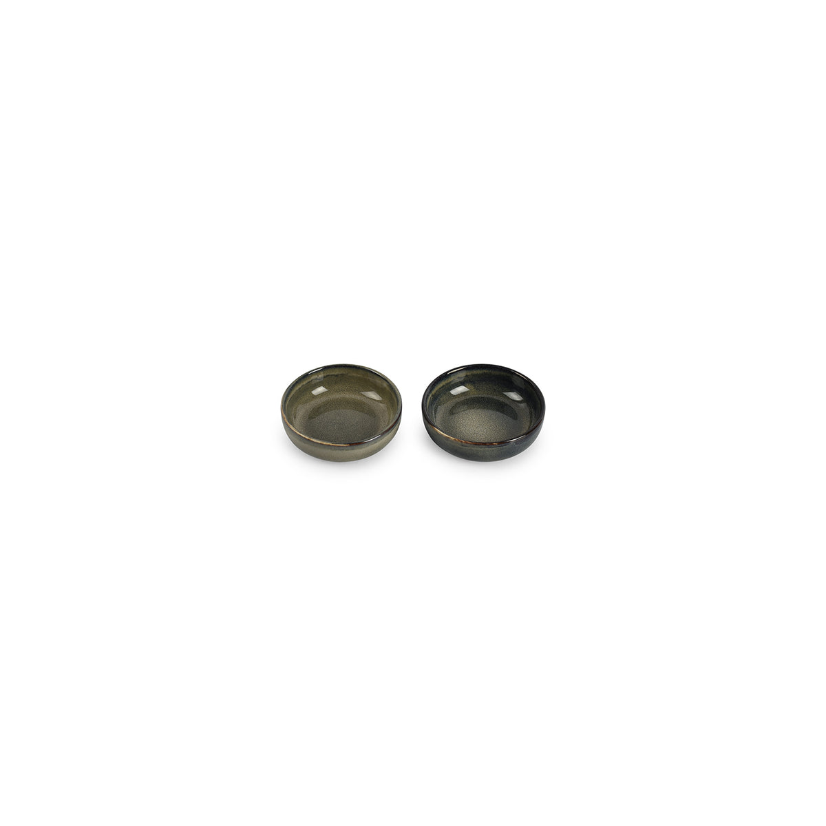 Salt & Pepper Schale 9xH3cm grün/blau Meridian – 4er-Set – Produktansicht 5