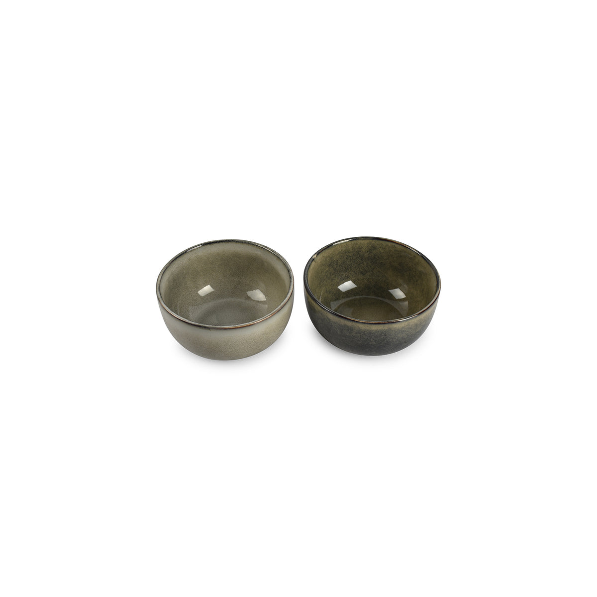 Salt & Pepper Schale 13×H7 cm grün/blau Meridian – 4er-Set – Produktansicht 5