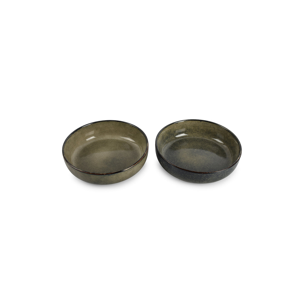 Salt & Pepper Schale 17,5 x H 5 cm grün/blau Meridian – 4er-Set – Produktansicht 5