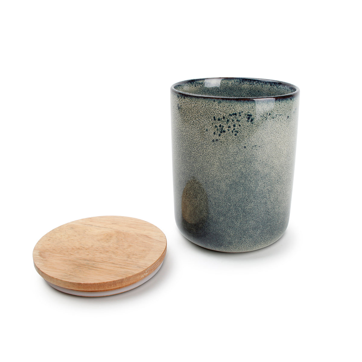 Salt & Pepper Kanister 12x H15 cm grün/blau Meridian – Produktansicht 3