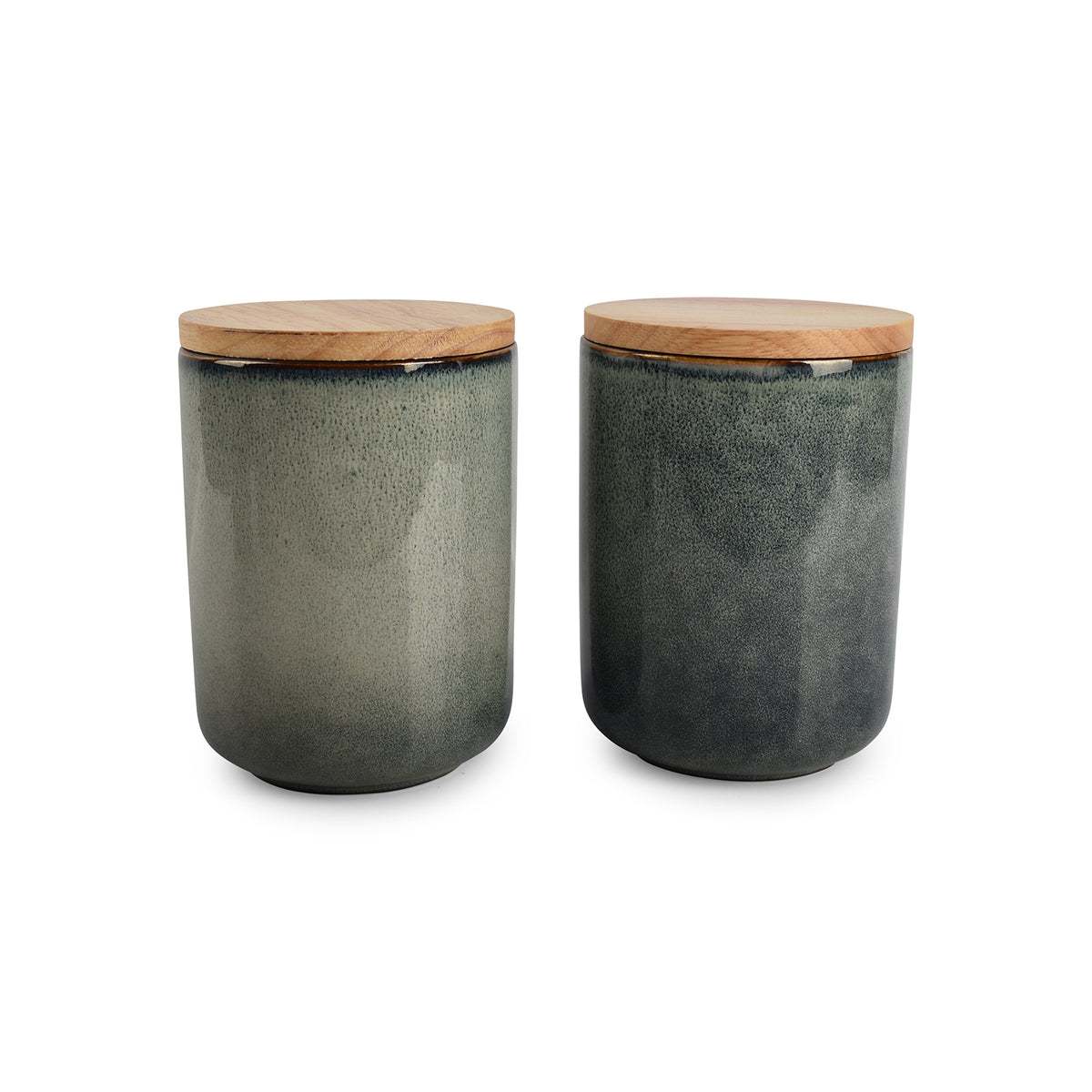 Salt & Pepper Kanister 12x H15 cm grün/blau Meridian – Produktansicht 4