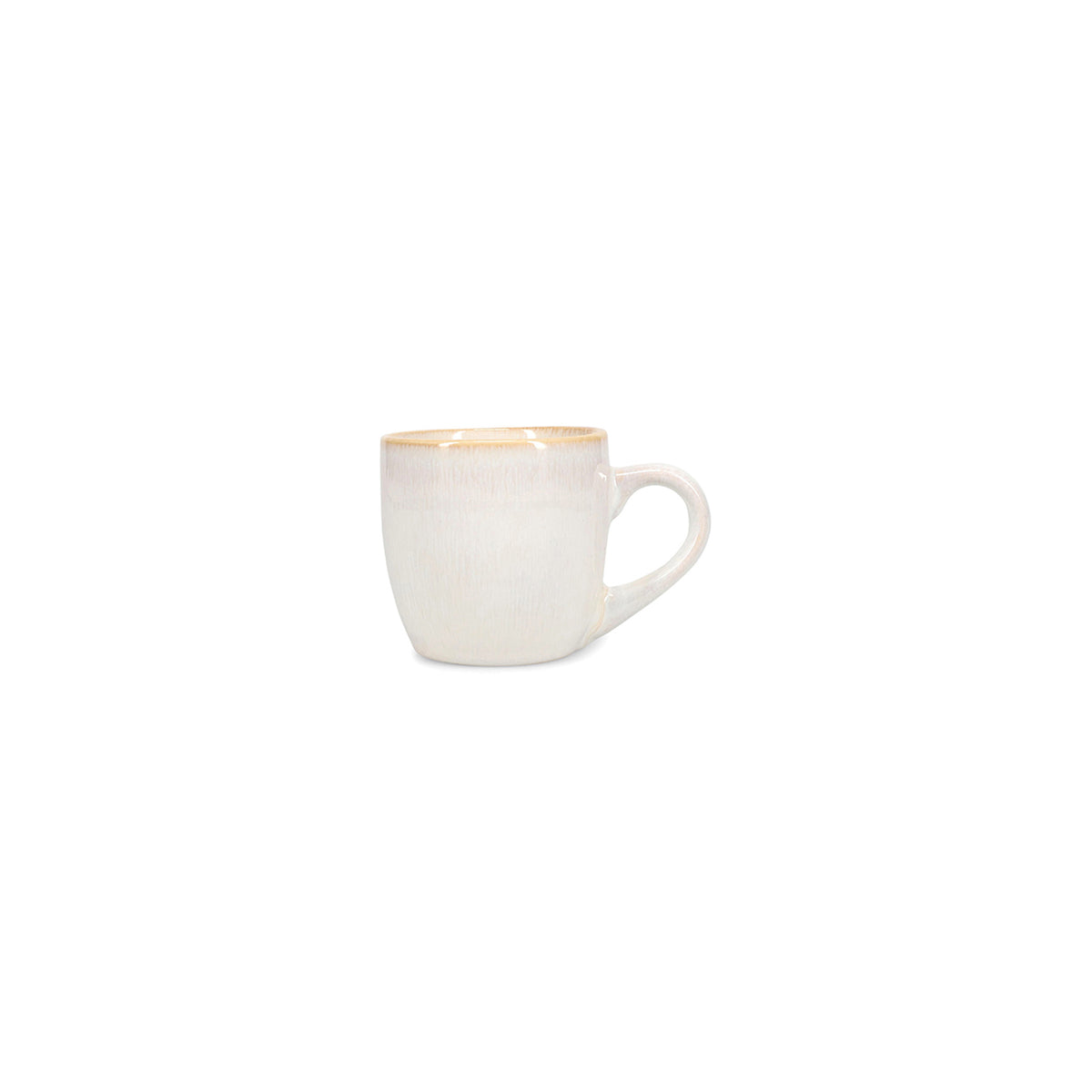 Salt & Pepper Artisan-Tasse, 22 cl, weiß – 4er-Set – Produktansicht 1