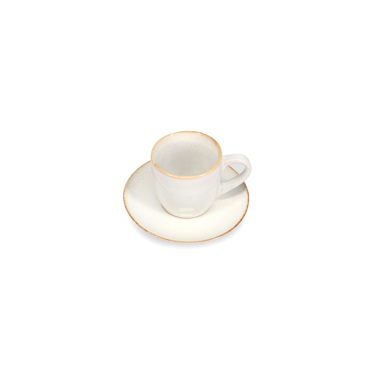 Salt & Pepper Artisan-Tasse, 22 cl, weiß – 4er-Set – Produktansicht 4