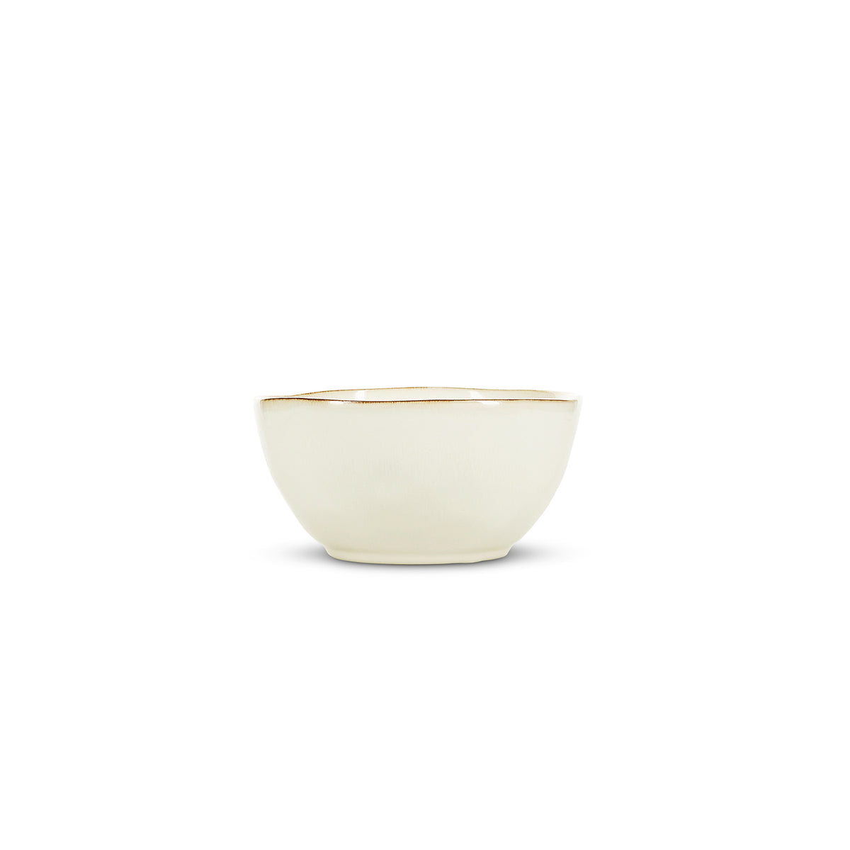 Salt & Pepper Schale Ø18 x H9 cm weiß Artisan – Produktansicht 1