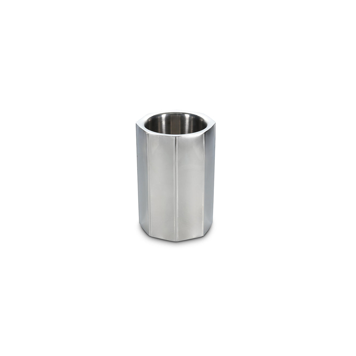 S|P Collection Weinkühler 13×H20 cm doppelwandig silber Nox – Produktansicht 1