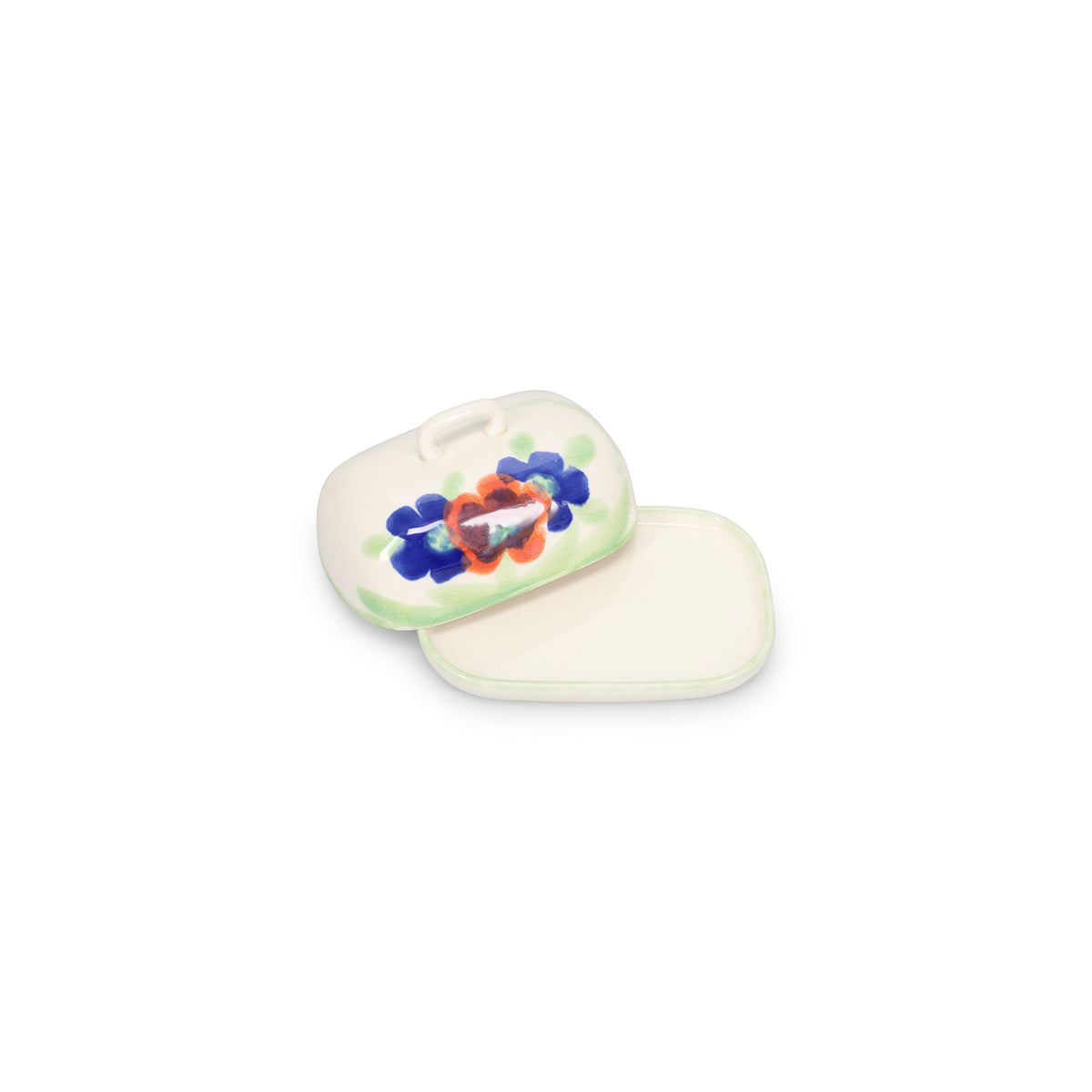 Salt & Pepper Butterdose 17x12xH9cm Fleur – Produktansicht 3
