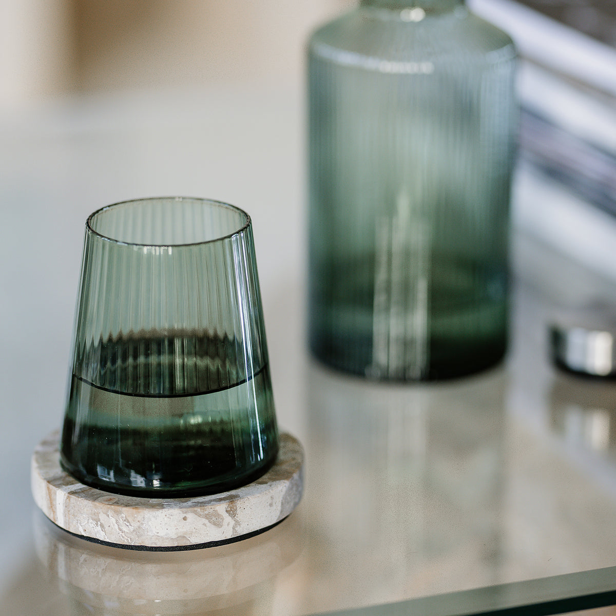 S|P Collection Glas 30 cl dunkelgrün Ray - 4er-Set – Produktansicht 4