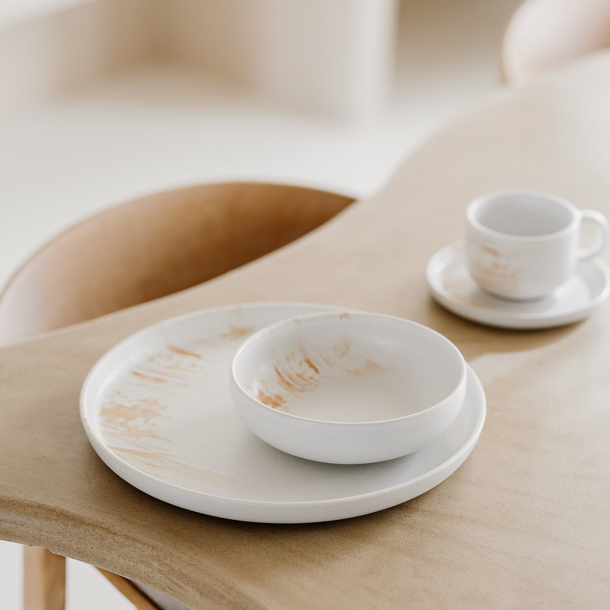 S|P Collection Untertasse 14 cm Desert Aquarel – 4er-Set – Produktansicht 5