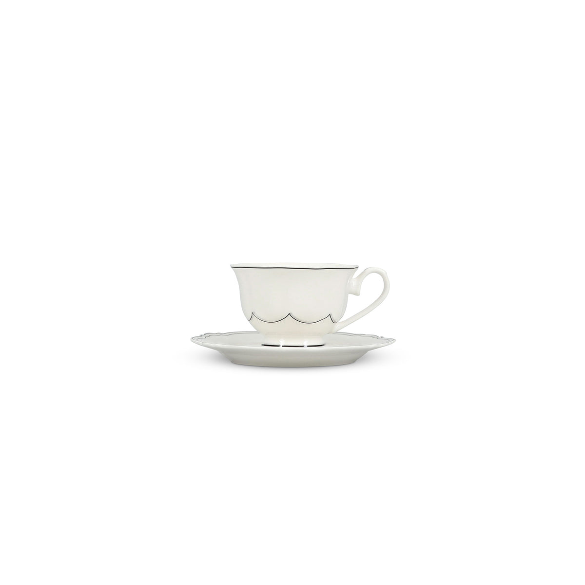 S|P Collection Tasse 19 cl und Untertasse Odette - 2-teiliges Set – Produktansicht 1