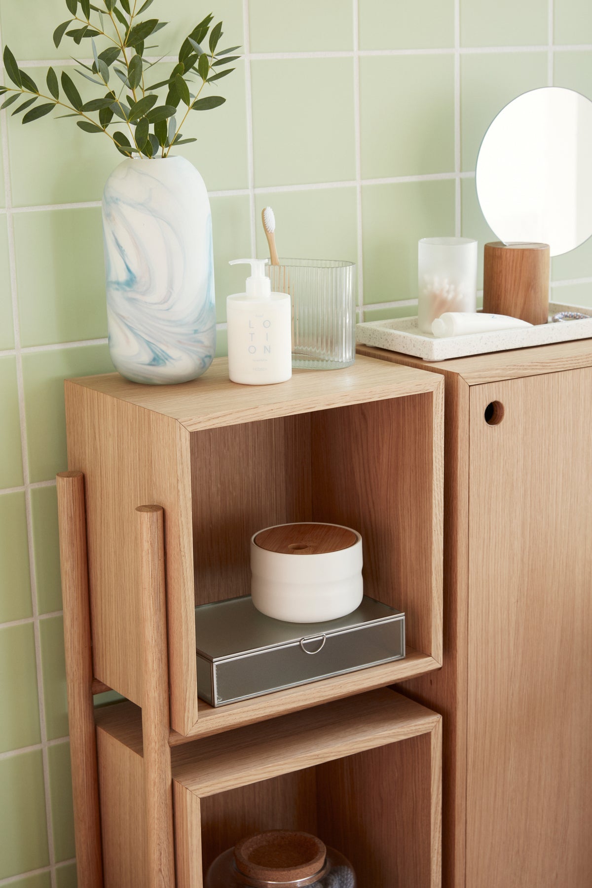 Cube Konsolentisch, Natur