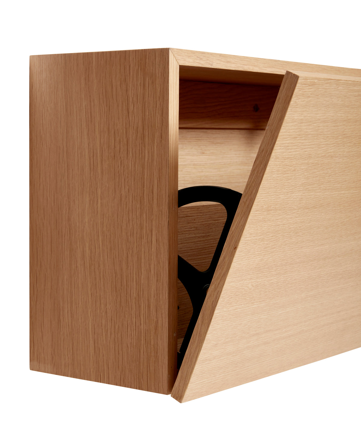 Collect Schuhschrank aus Eichenholz, Natur, 100 cm