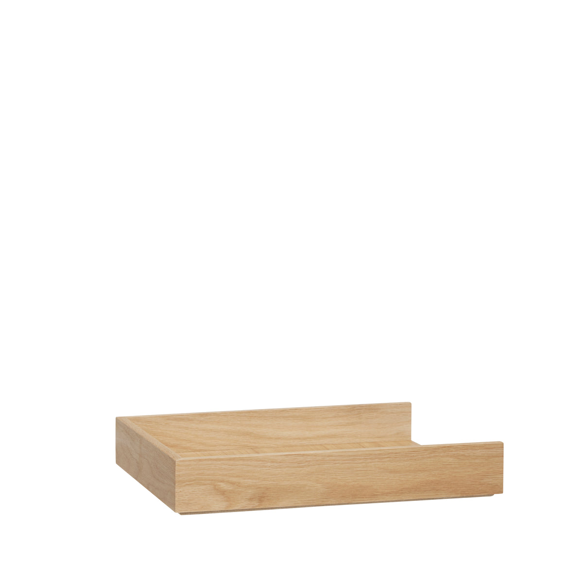 Rail Schreibtisch-Organizer aus Eichenholz, Natur, 2er-Set
