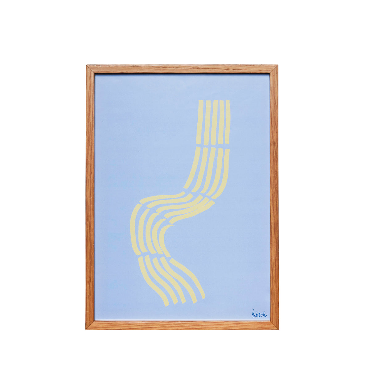PolsterOase Möbel – Hello Bilderrahmen aus Eichenholz und Plexiglas, 29, 7 × 42 cm – Ansicht 2