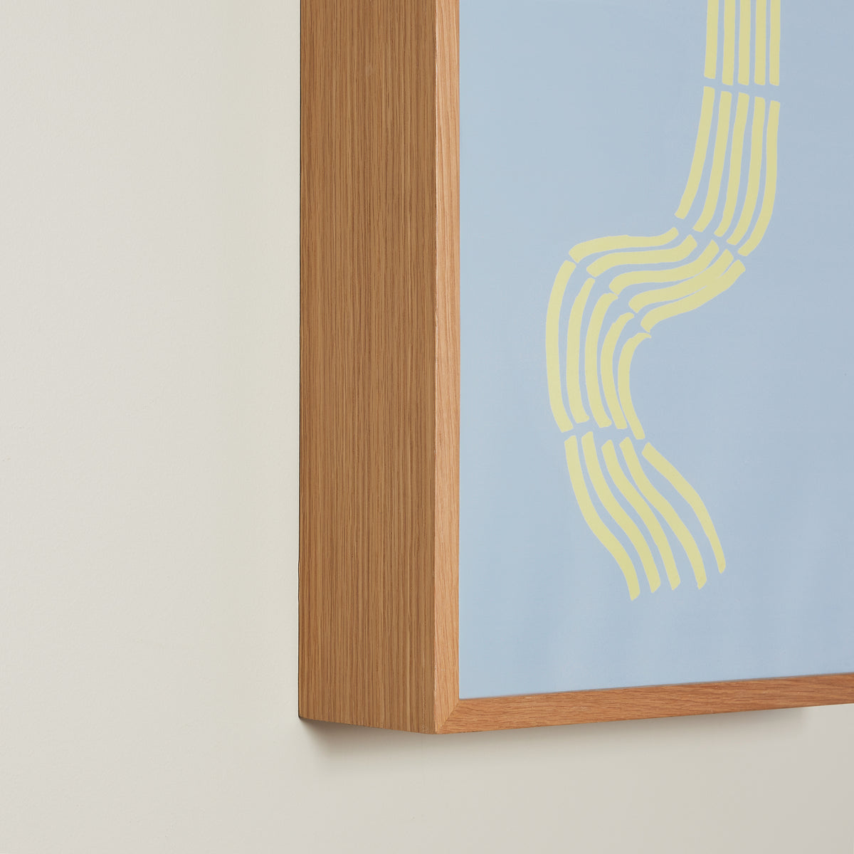 PolsterOase Möbel – Hello Bilderrahmen aus Eichenholz und Plexiglas, 29, 7 × 42 cm – Ansicht 3
