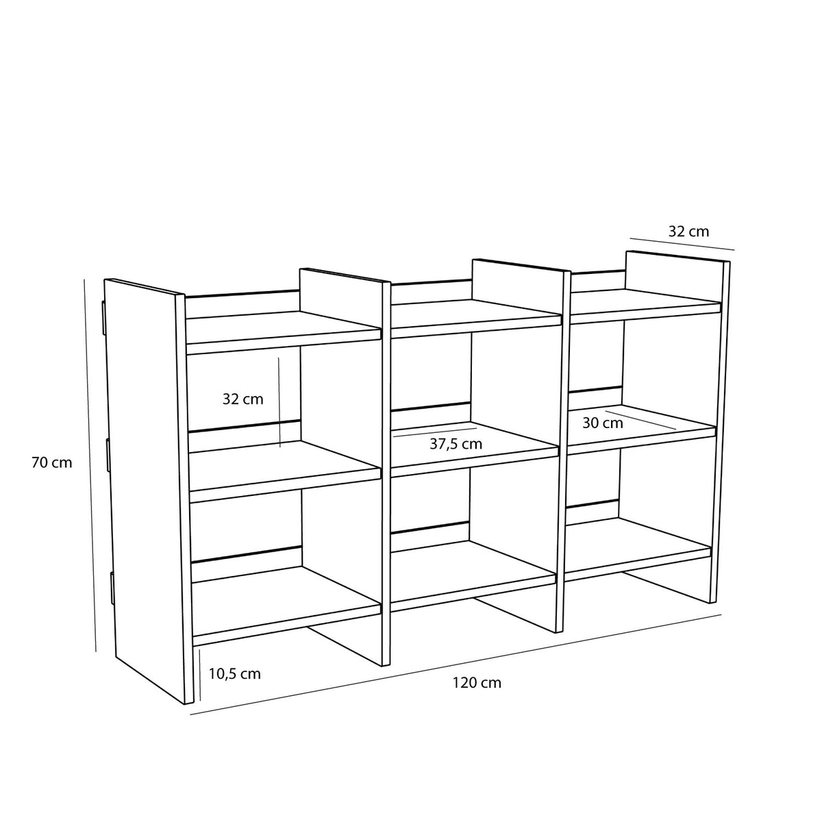 Momentum Sideboard, Natur