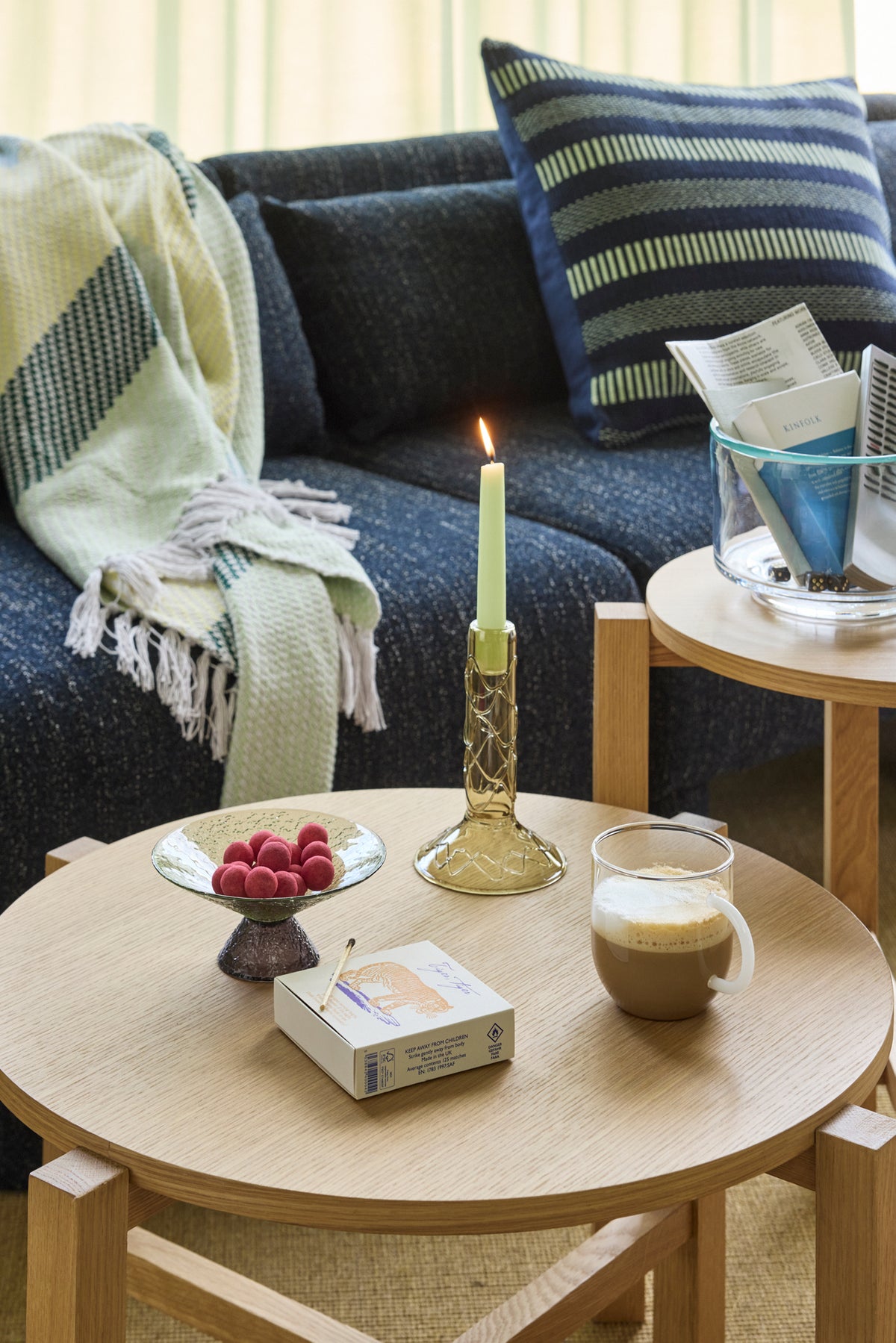PolsterOase Möbel – Four Couchtische aus Eichenholz, 2er, Set – Ansicht 14