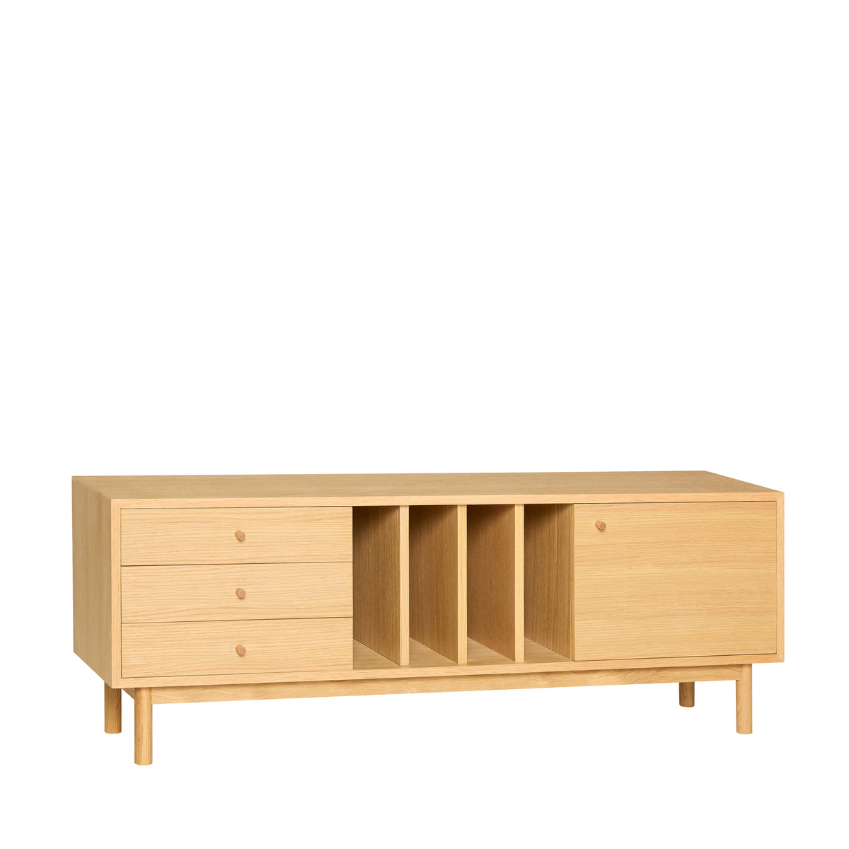 PolsterOase Möbel – Nobby Sideboard aus Eichenholz