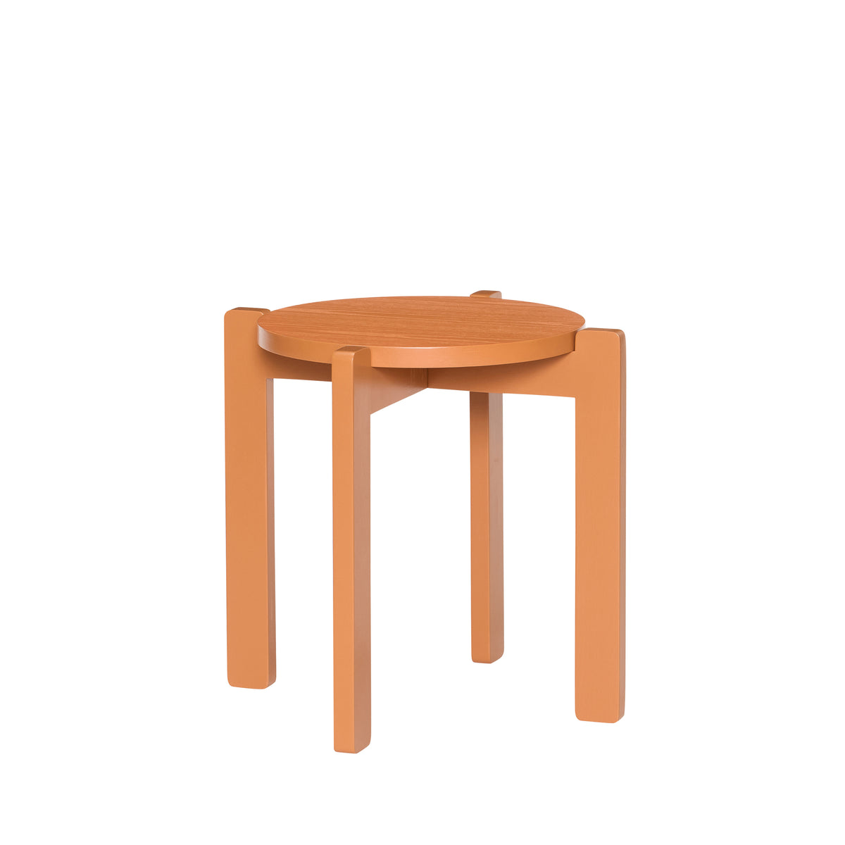 PolsterOase Möbel – Always Hocker orange