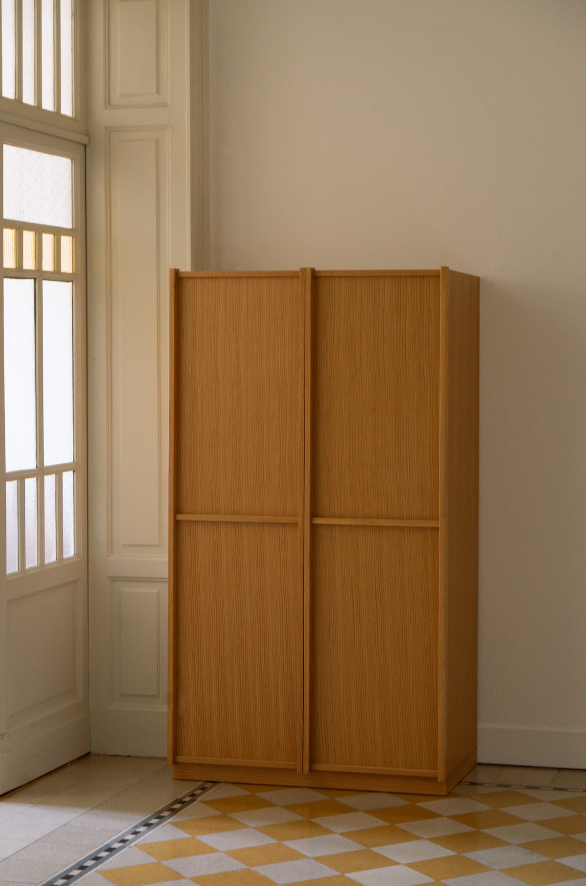 Kura Kleiderschrank, Natur, Groß