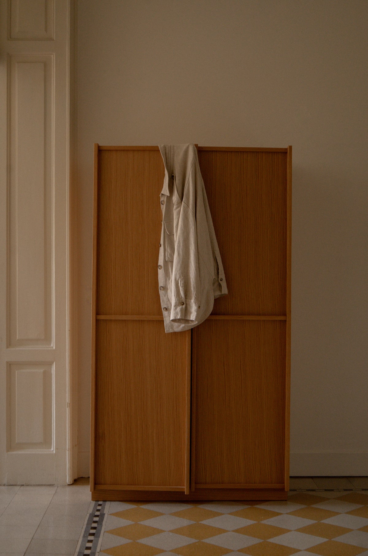 Kura Kleiderschrank, Natur, Groß