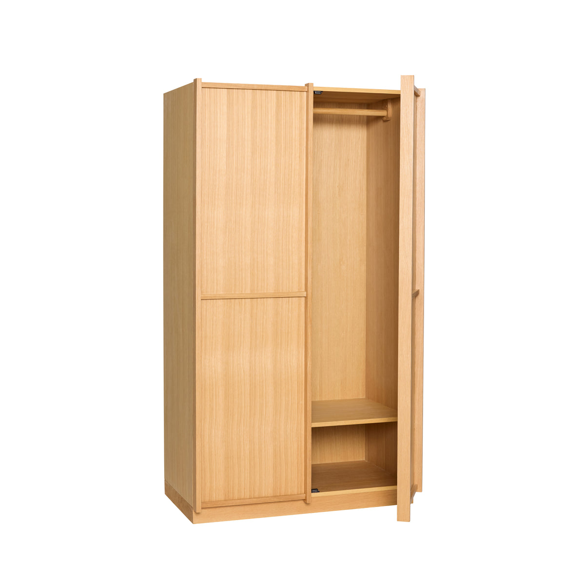 Kura Kleiderschrank, Natur, Groß