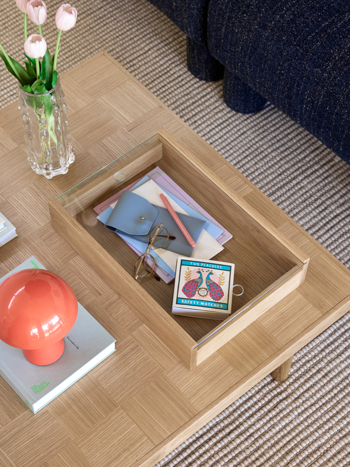 PolsterOase Möbel – Senri Display Box Eiche – Ansicht 6