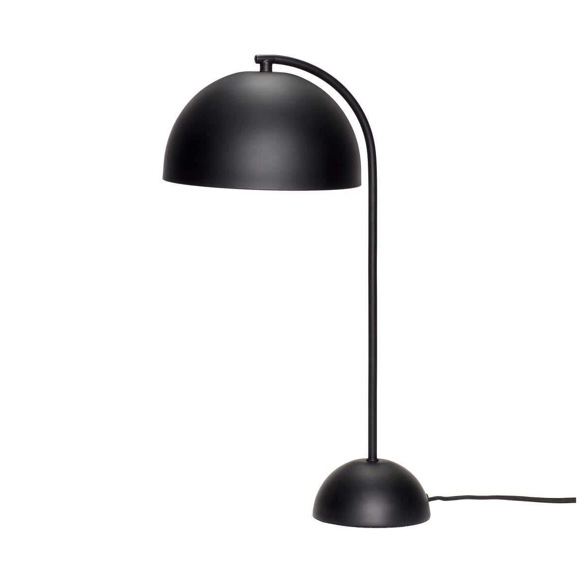 Form Tischlampe schwarz