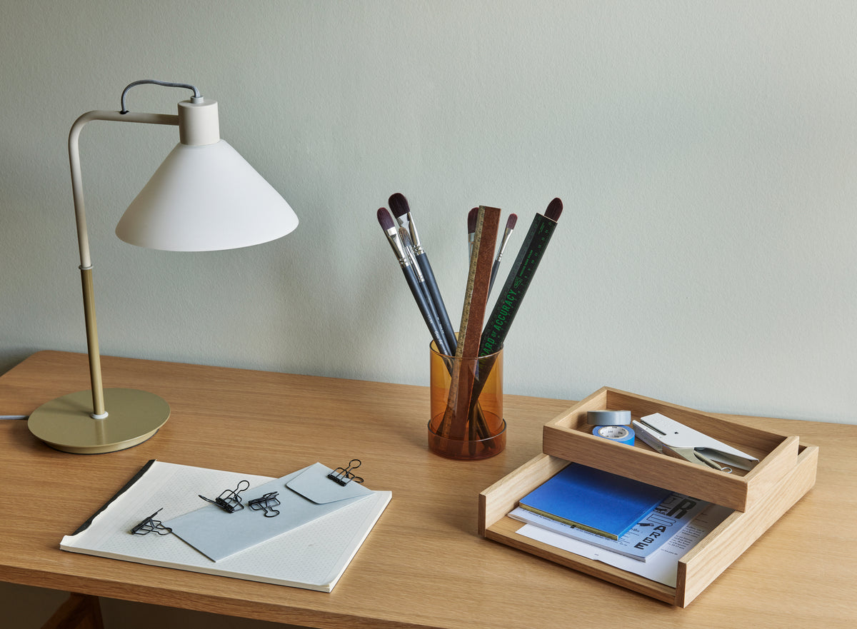 Spot-Tischlampe Khaki
