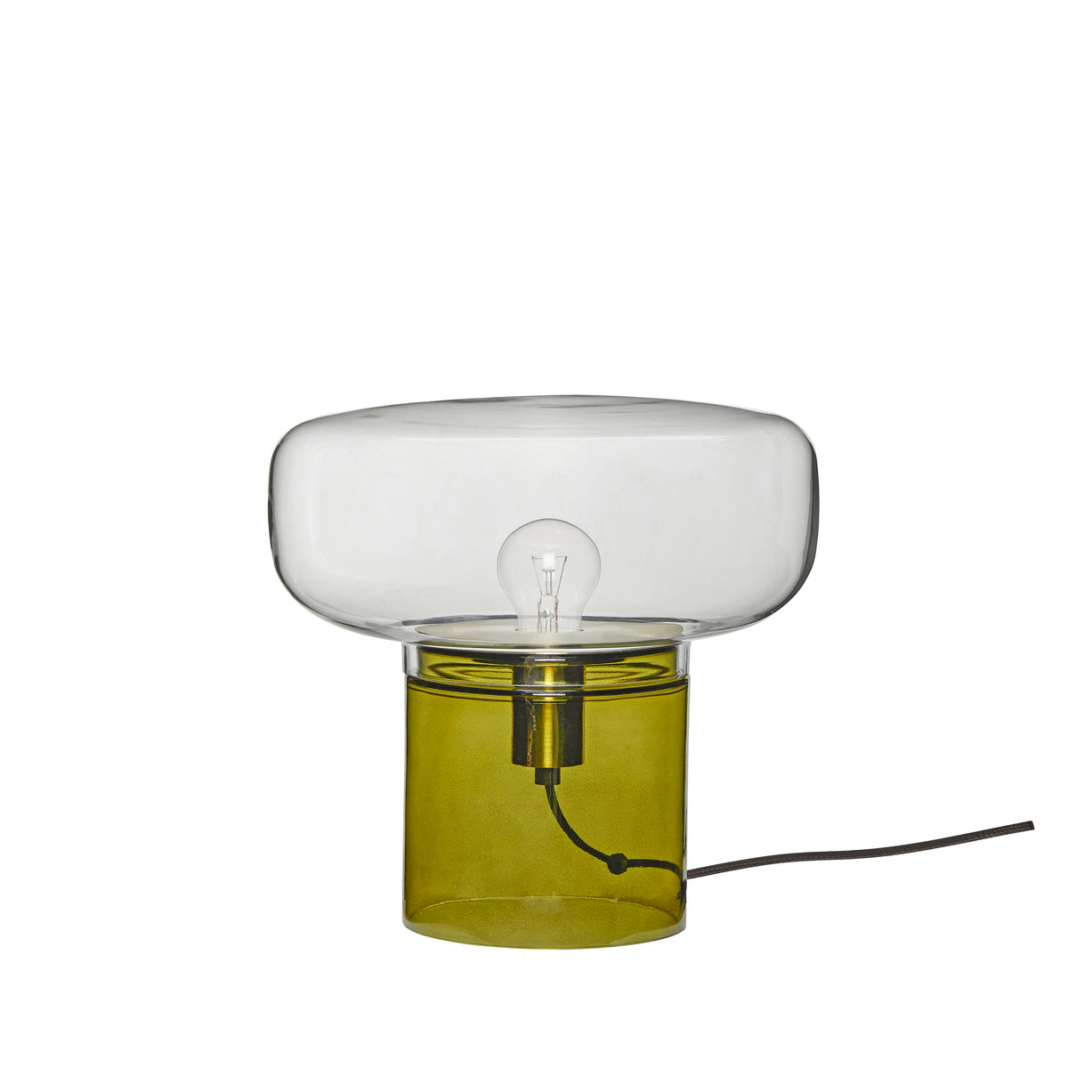 Crave Tischlampe aus gefärbten Glas