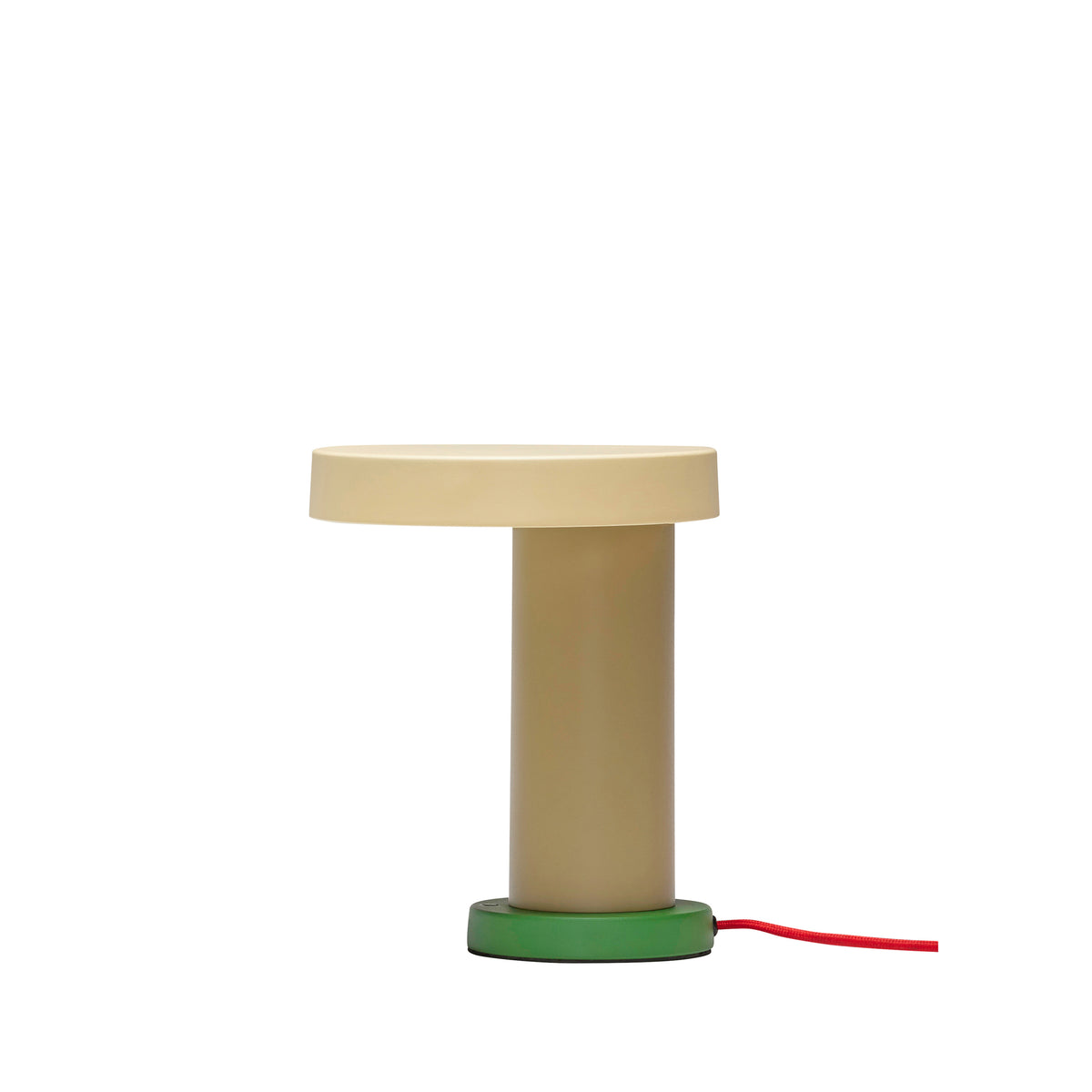 PolsterOase Möbel – Magic LED, Tischlampe, dimmbar, Grün/Oliv