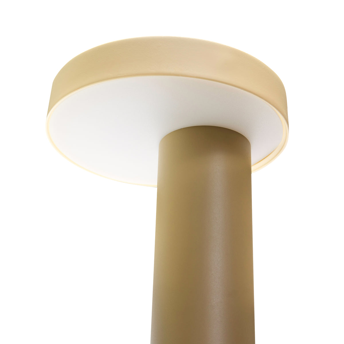 PolsterOase Möbel – Magic LED, Tischlampe, dimmbar, Grün/Oliv – Ansicht 4