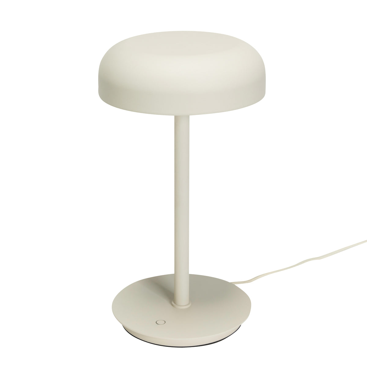 Velo Tischlampe – LED dimmbar, Sand, Ø 20 × 37 cm