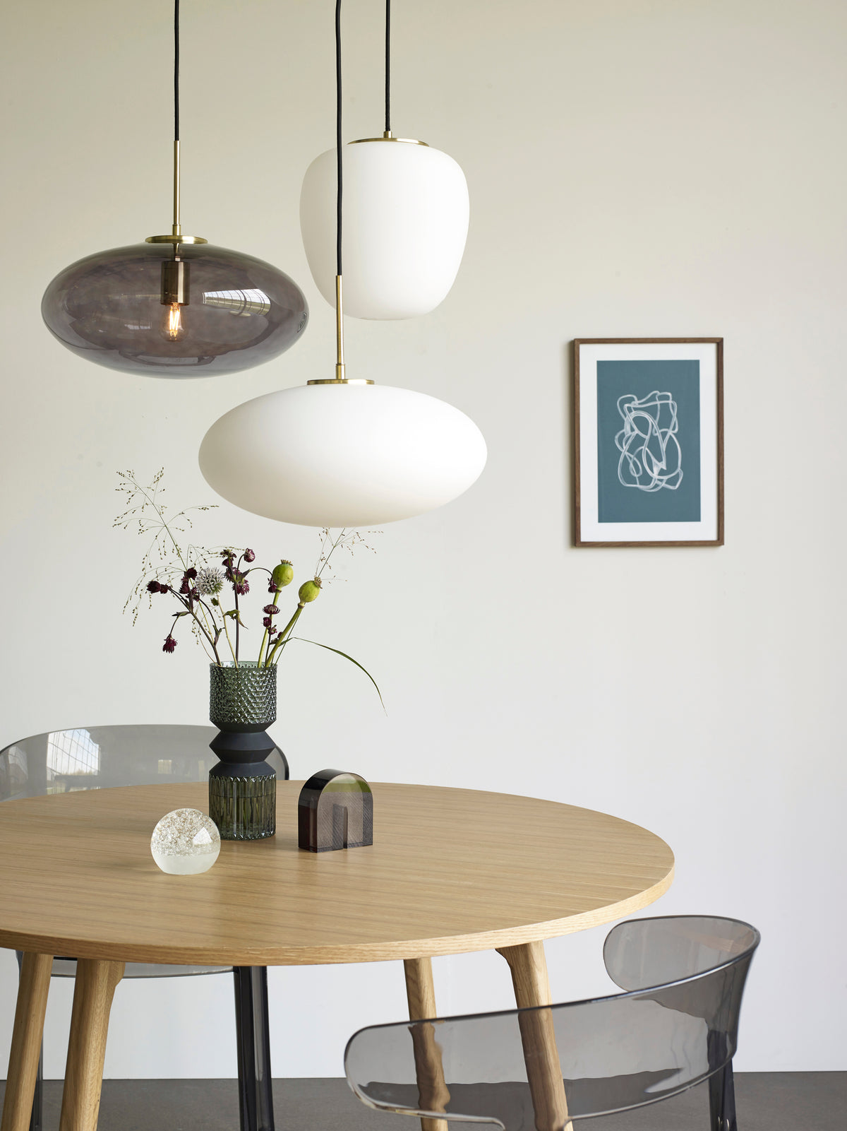Muse Pendelleuchte Ø25 Weiß